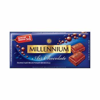 Шоколад (Millenium) молочный пористый (28)